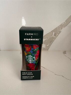 FARM Rio X Starbucks Collaborative Key Chain-Banana Mix Design